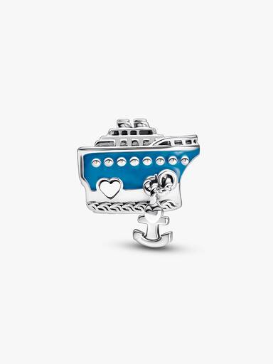 Anchored Cruise Ship Charm