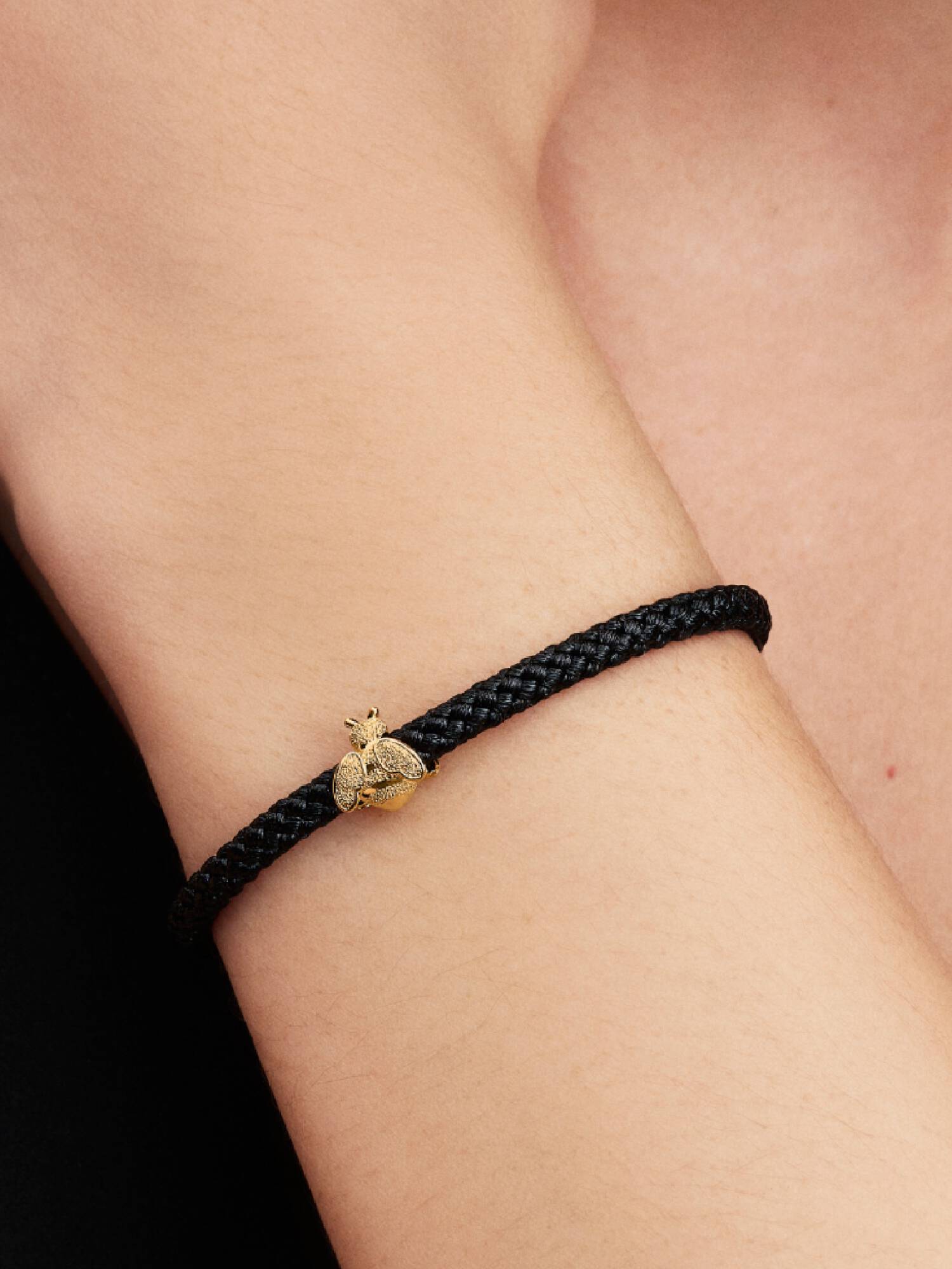 Textured Bee Mini Charm