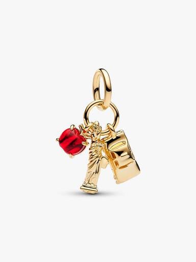 New York Icons Triple Dangle Charm