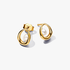 Organically Shaped Oval & Treated Freshwater Cultured Pearl Stud Earrings Organically Shaped Oval & Treated Freshwater Cultured Pearl Stud Earrings