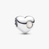 Engravable June Mother of Pearl Birthstone Heart Charm Engravable June Mother of Pearl Birthstone Heart Charm