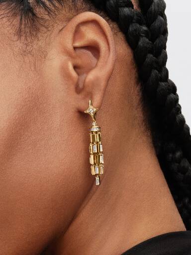 Shooting Star Drop Earrings