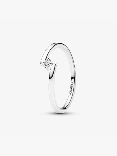 Split Solitaire Ring