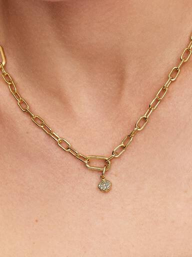 Sparkling Shell Mini Dangle Charm