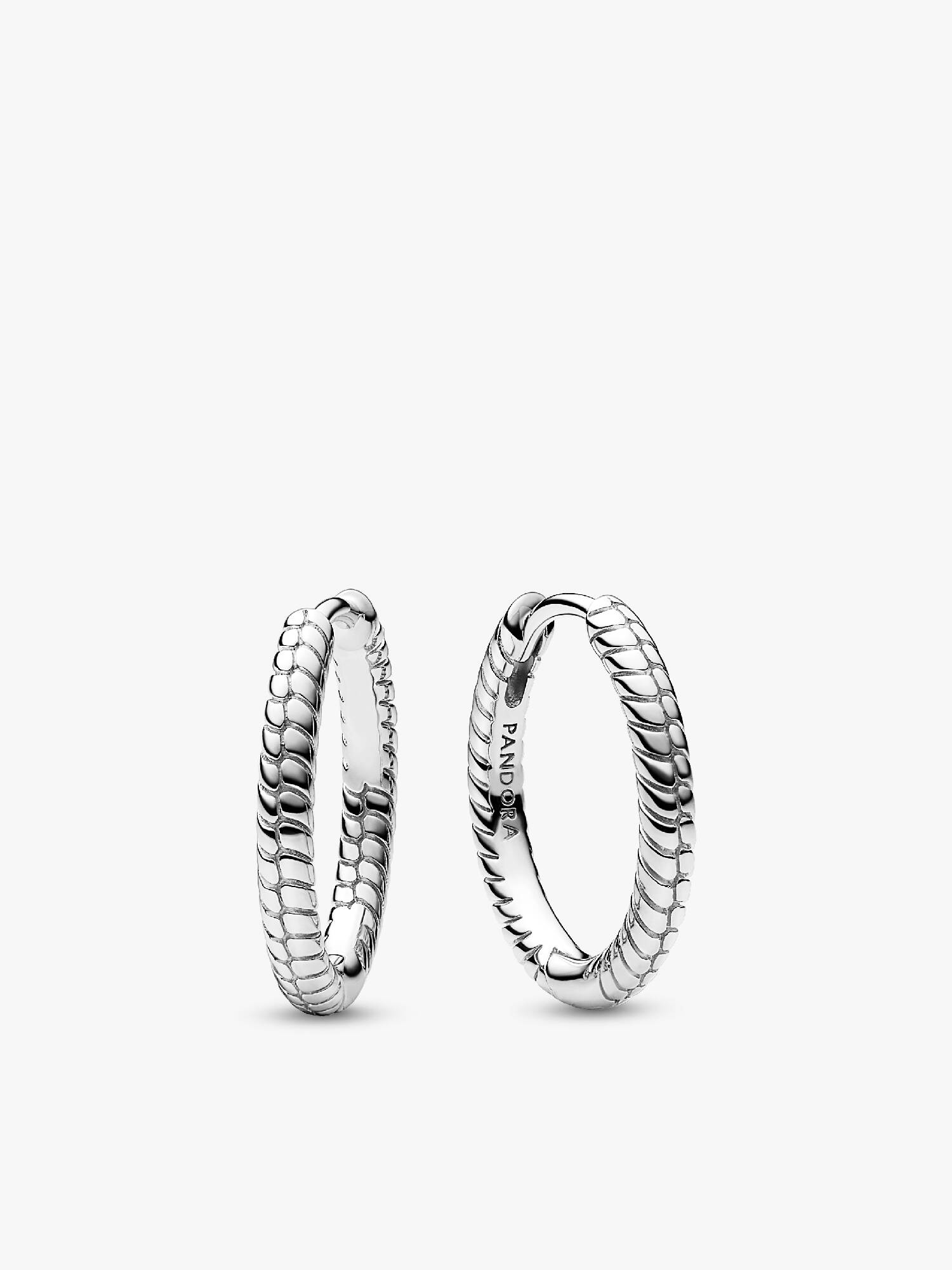 Pandora Moments Charm Hoop Earrings