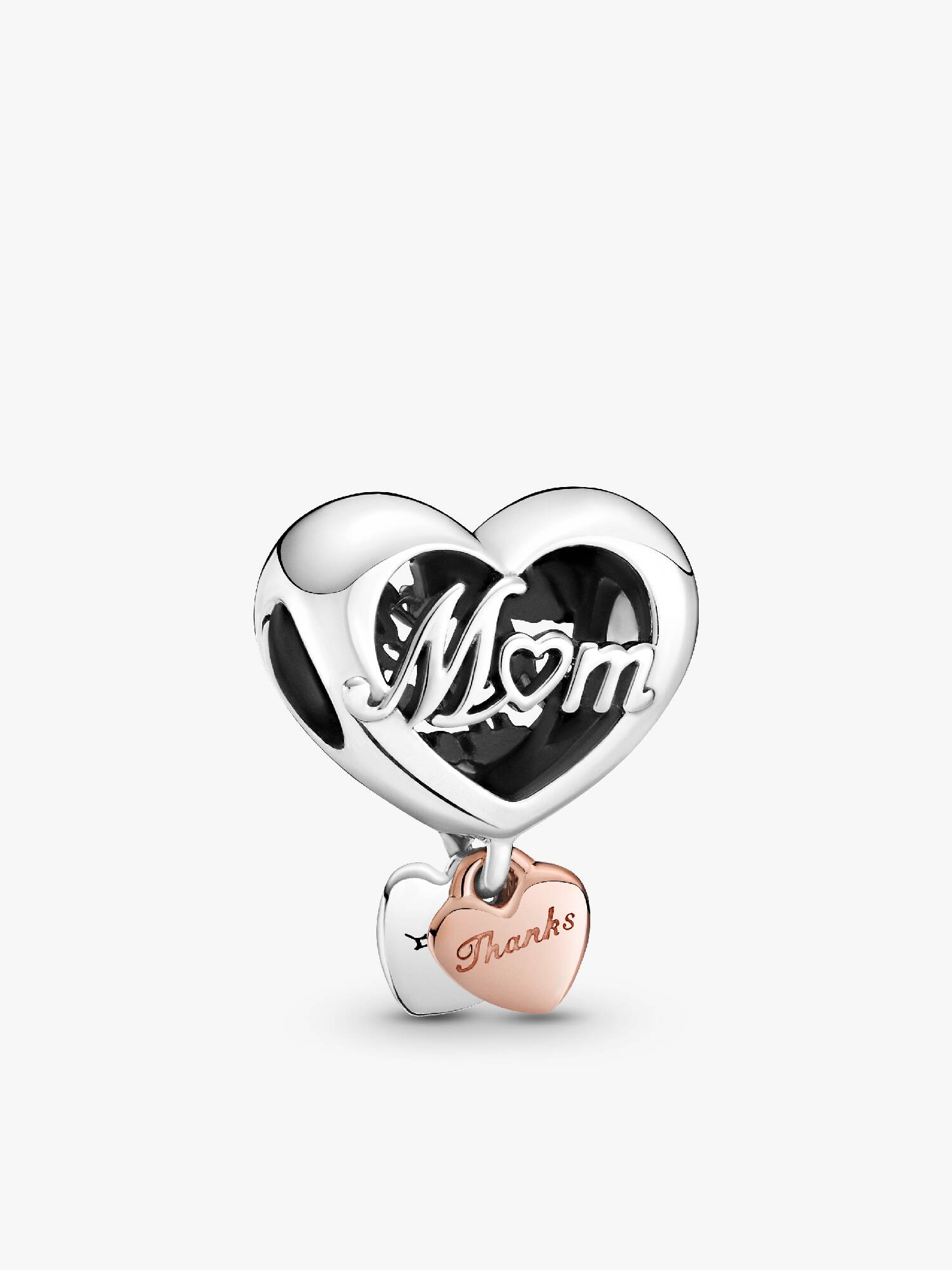 Thank You Mum Heart Charm