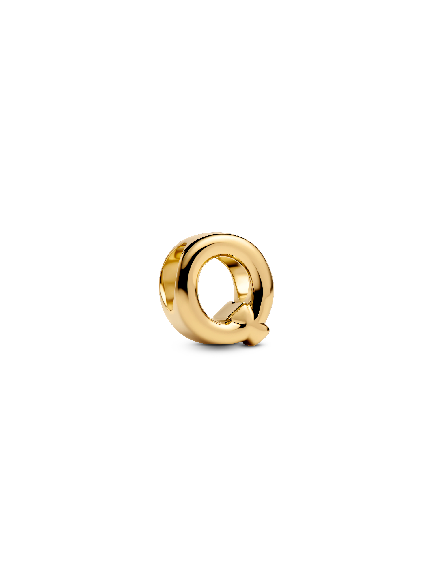 Letter Q Alphabet Mini Charm