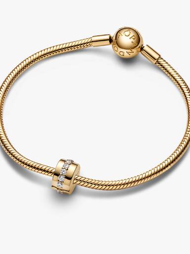 Clear Sparkling Row Clip