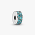 Teal Pavé Clip Teal Pavé Clip
