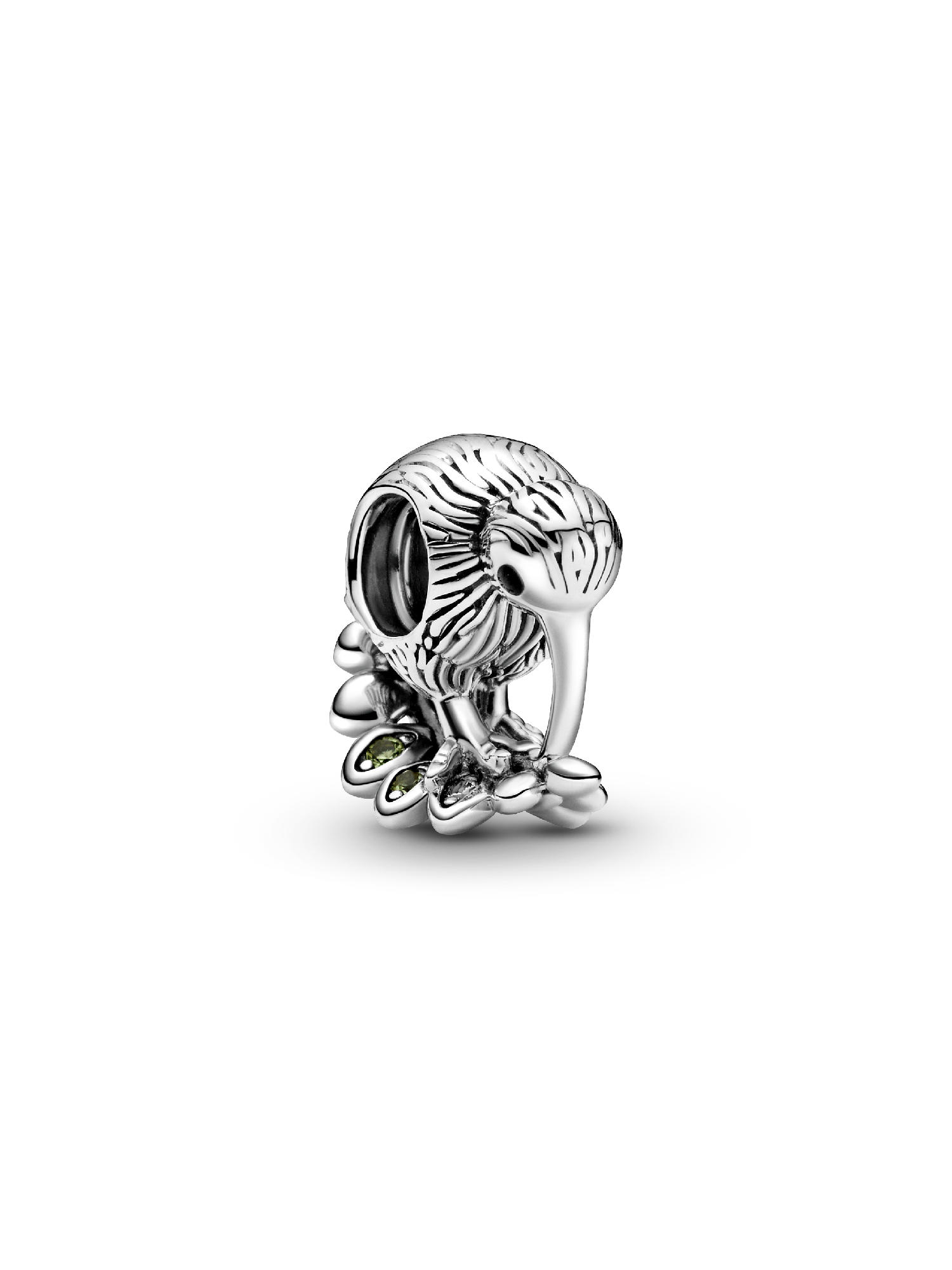 Kiwi & Fern Leaf Charm