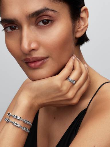 MUM Letters Splittable Ring