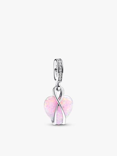 Infinity Heart Charms Set