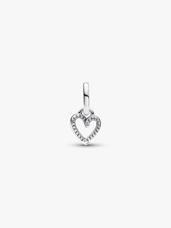 793040c01 Pandora ME Freehand Heart Mini Dangle Charm | Sterling silver | Pandora AU