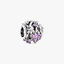 Openwork Purple Daisy Charm Openwork Purple Daisy Charm