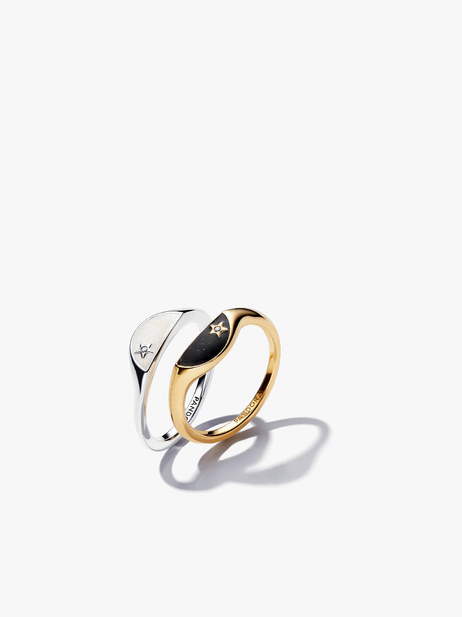 Pandora ME Day & Night Ring Set