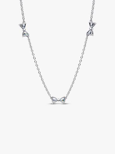 Bow Station Chain Necklace