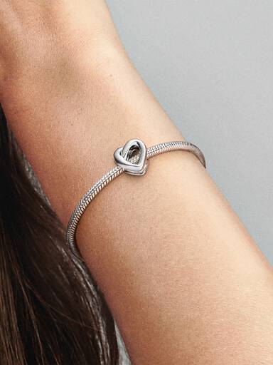 Knotted Heart Charm