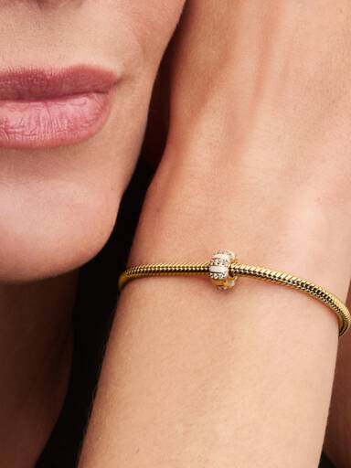 Stones & Enamel Clip Charm