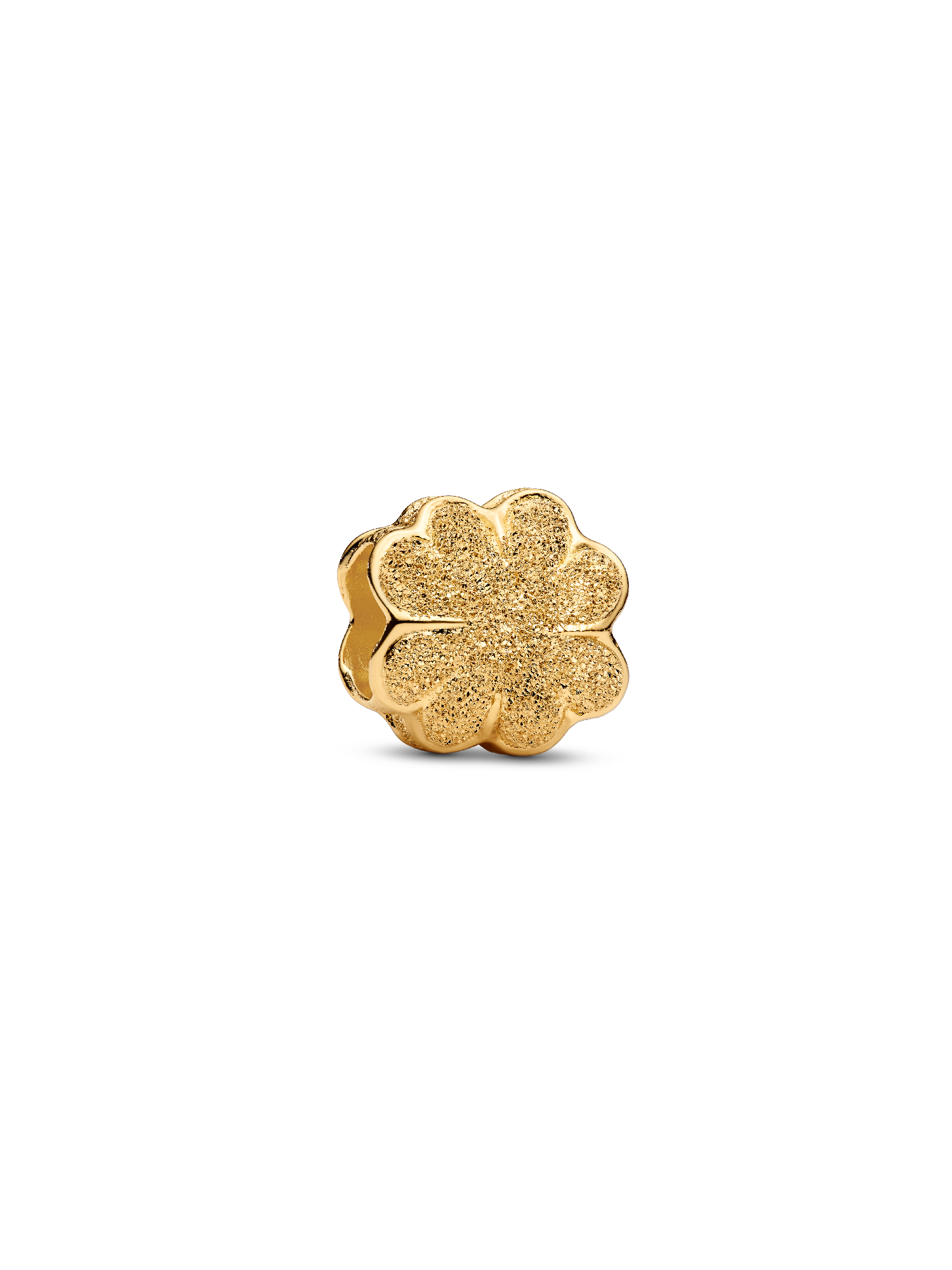Textured Clover Mini Charm