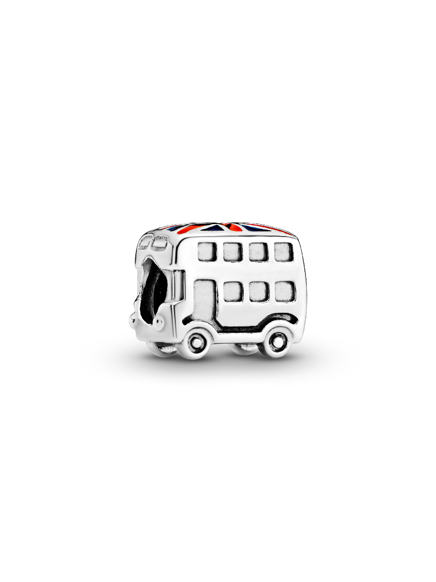 Union Jack London Bus Charm | Pendant | Sterling silver | Pandora AU