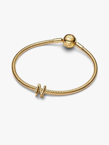 Letter N Alphabet Mini Charm