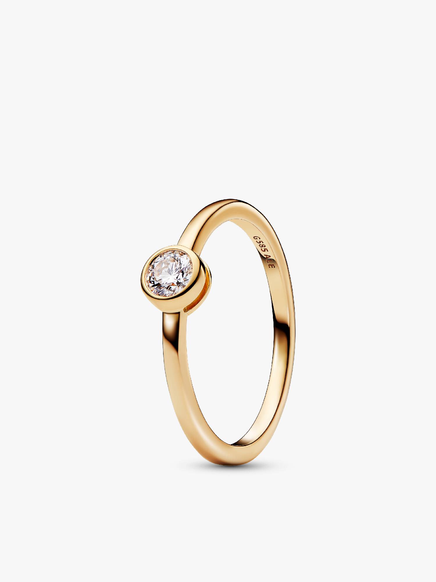 Pandora Era Lab-Grown Diamond Bezel Ring