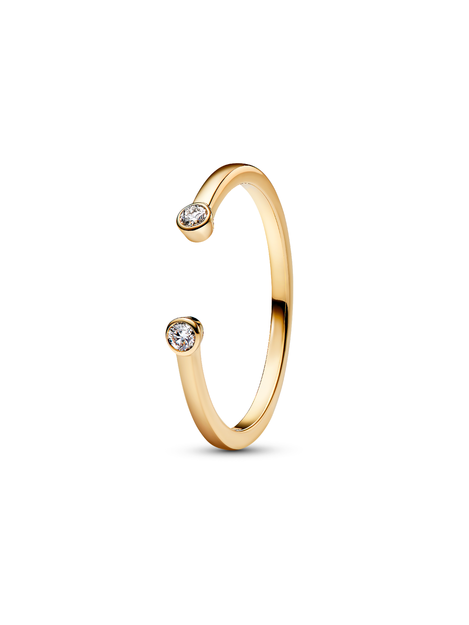 Pandora Era Bezel Lab-Grown Diamond Open Ring
