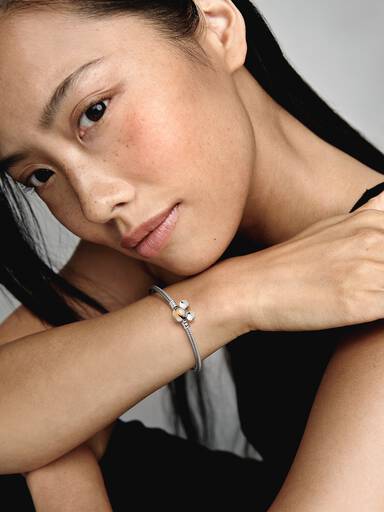 Disney 100th Anniversary Moments Snake Chain Bracelet