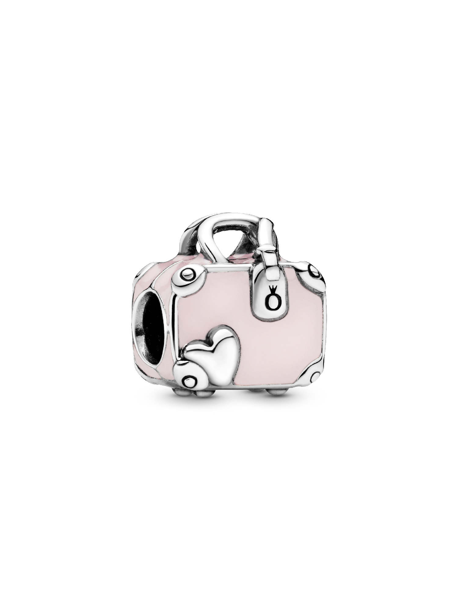 Pink Travel Bag Charm