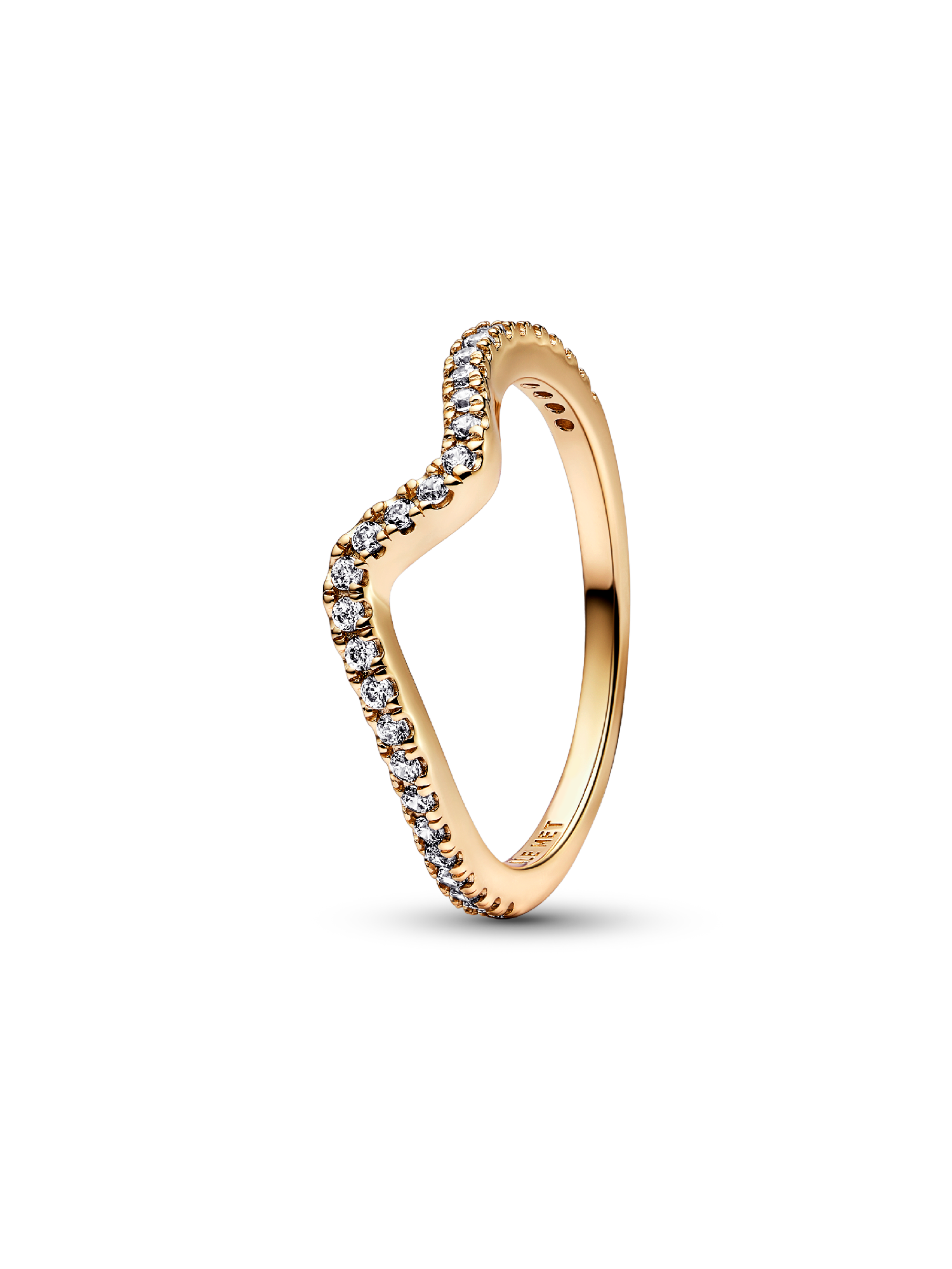 Sparkling Wave Ring