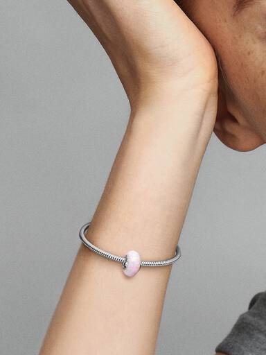Opalescent Pink Charm
