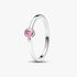 Pandora Era Bezel Sterling Silver Pink Lab-grown Diamond Ring Pandora Era Bezel Sterling Silver Pink Lab-grown Diamond Ring