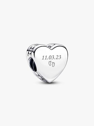 Engravable Heart Charm