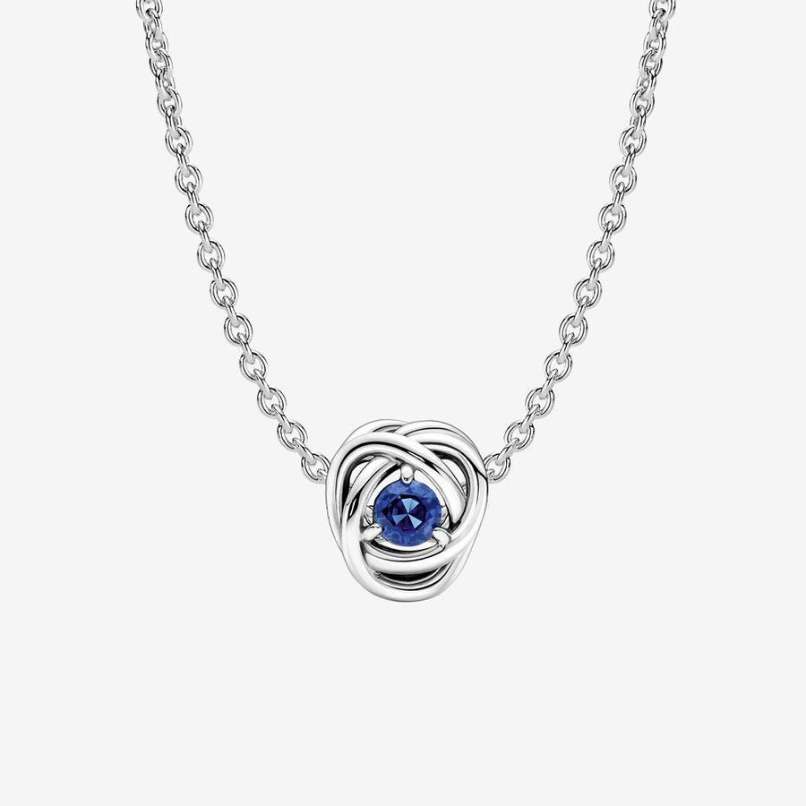 September Crystal Birthstone Necklace Set image number 0
