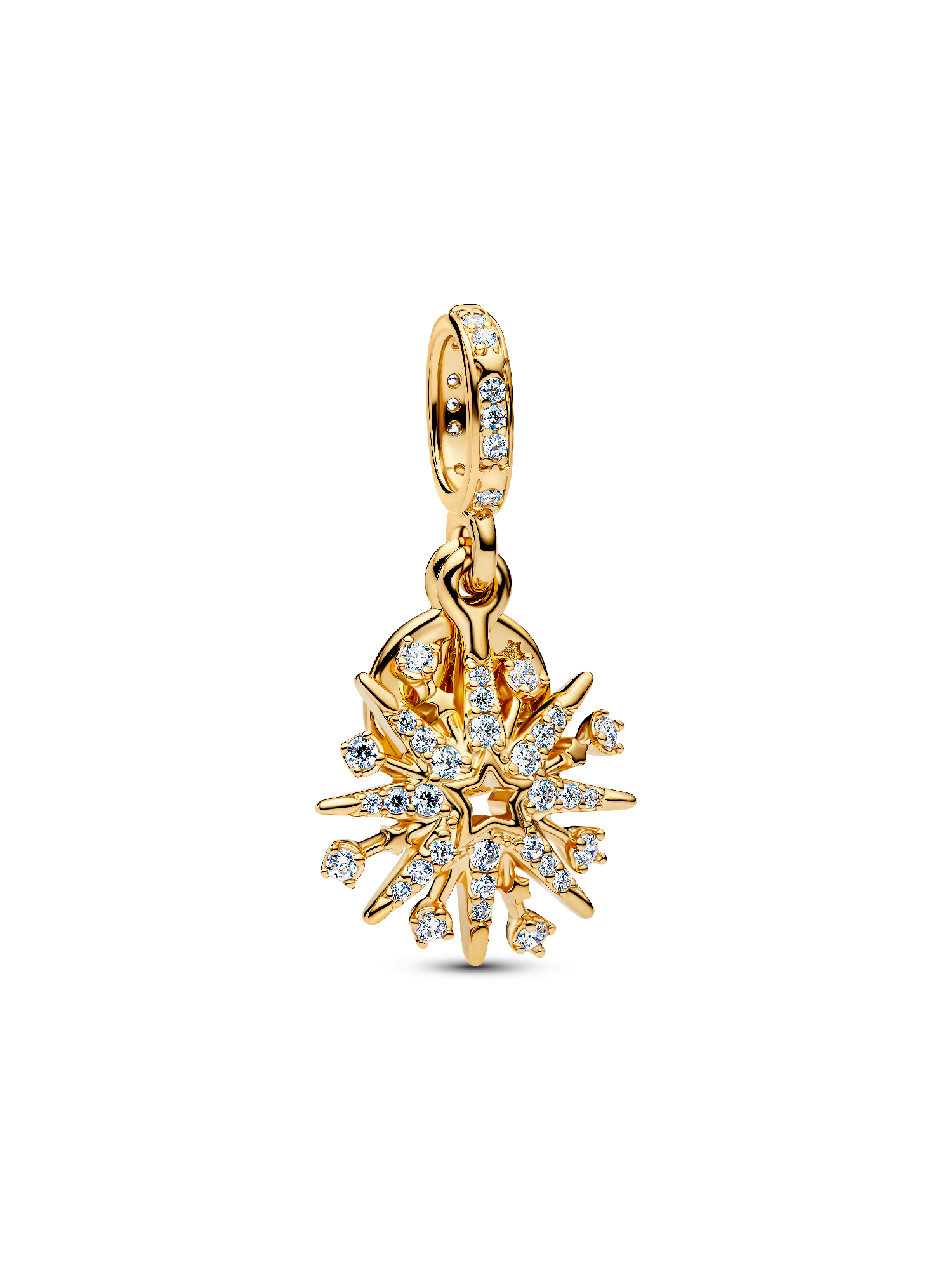 Sparkling Firework Double Dangle Charm