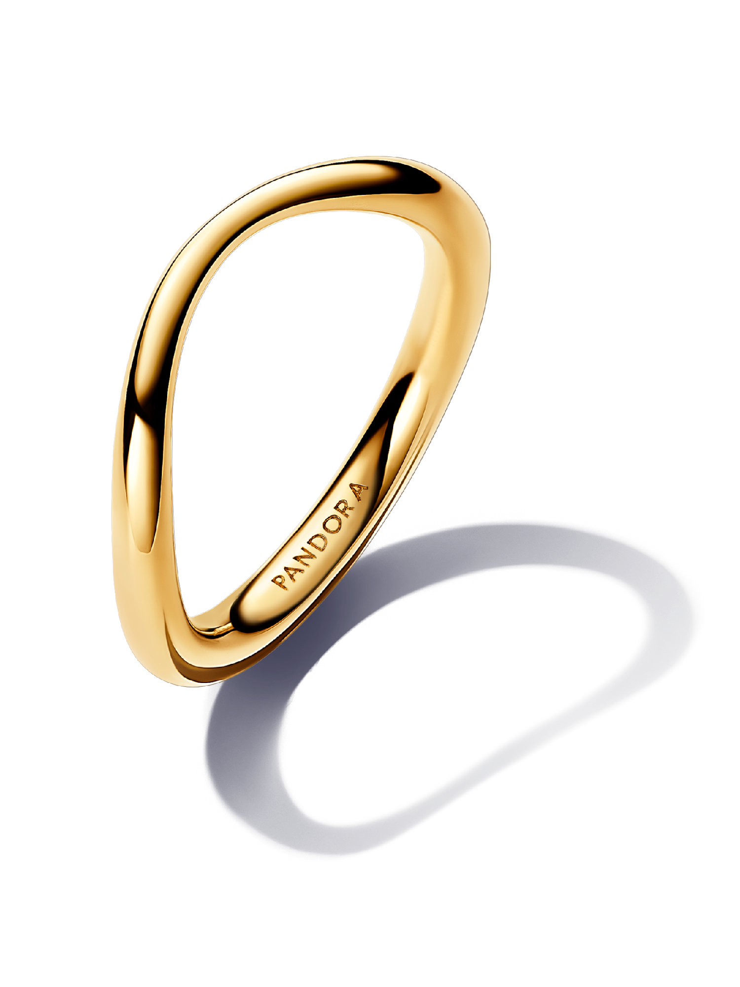 Organically Shaped Band Ring