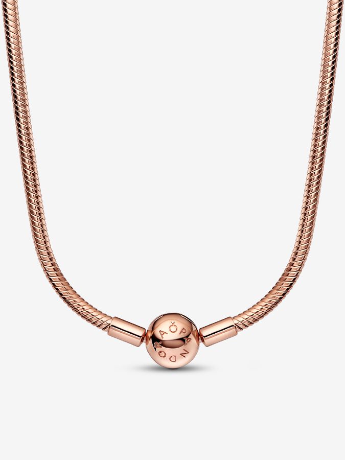Pandora Moments Snake Chain Necklace Sterling Silver Pandora AU pandora-moments-snake-chain-necklace-sterling-silver-pandora-au