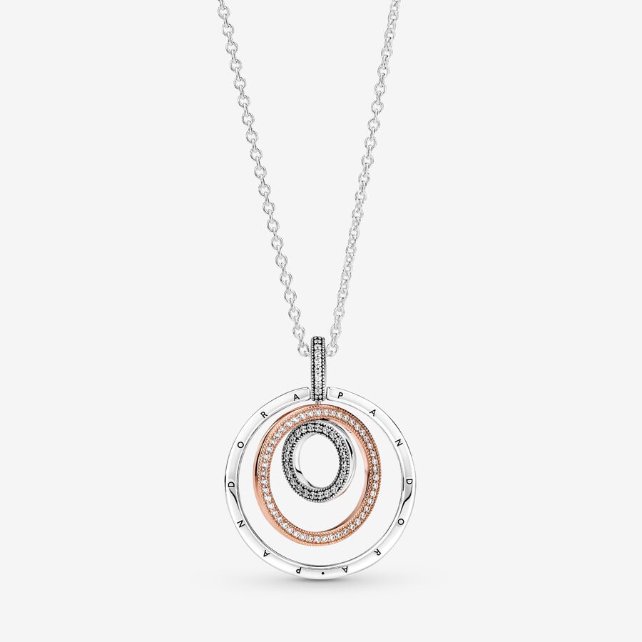 Circles Pendant & Necklace image number 0