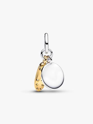 Soccer Shoe Double Dangle Charm