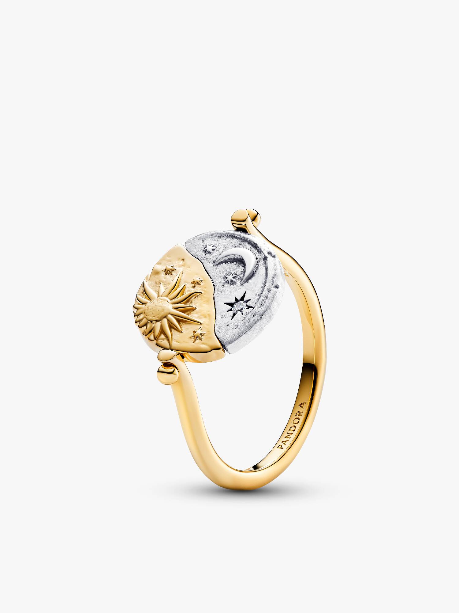 Sun & Moon Reversible Talisman Ring