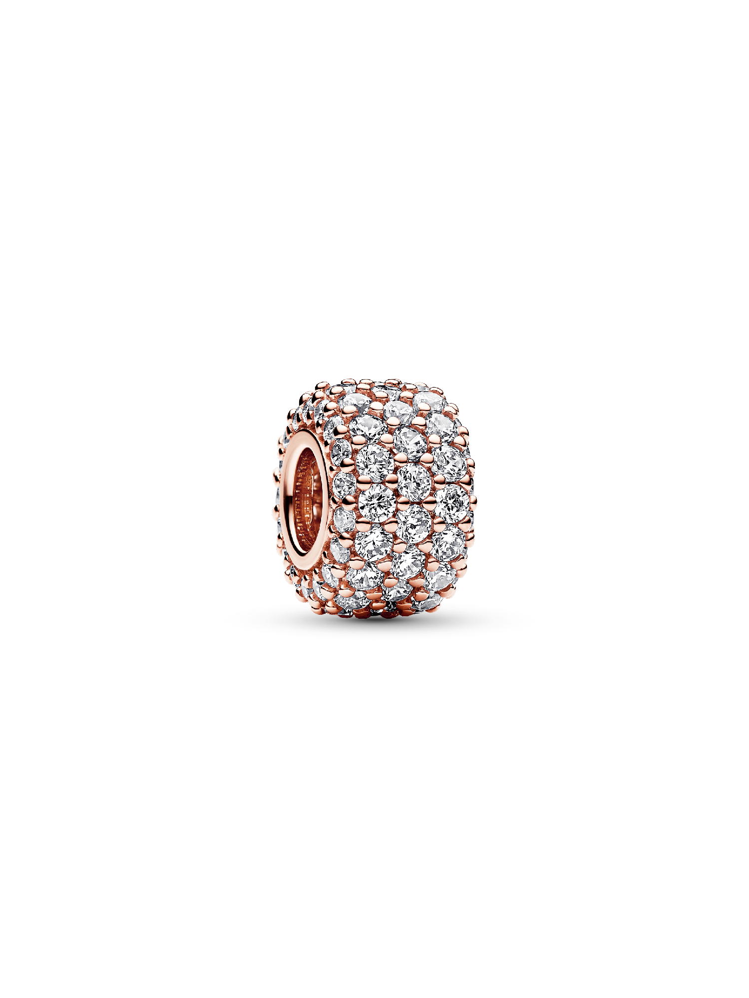 Sparkling Pavé Triple-row Charm
