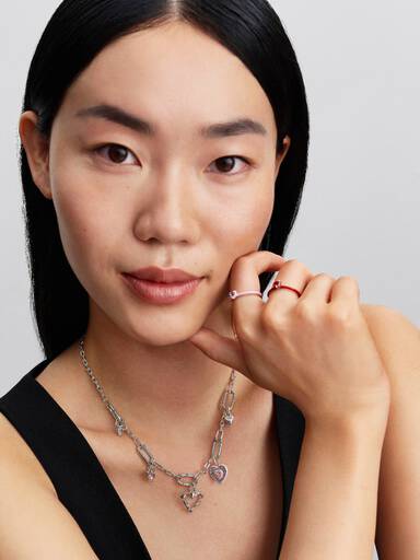 Five Links Chain Necklace