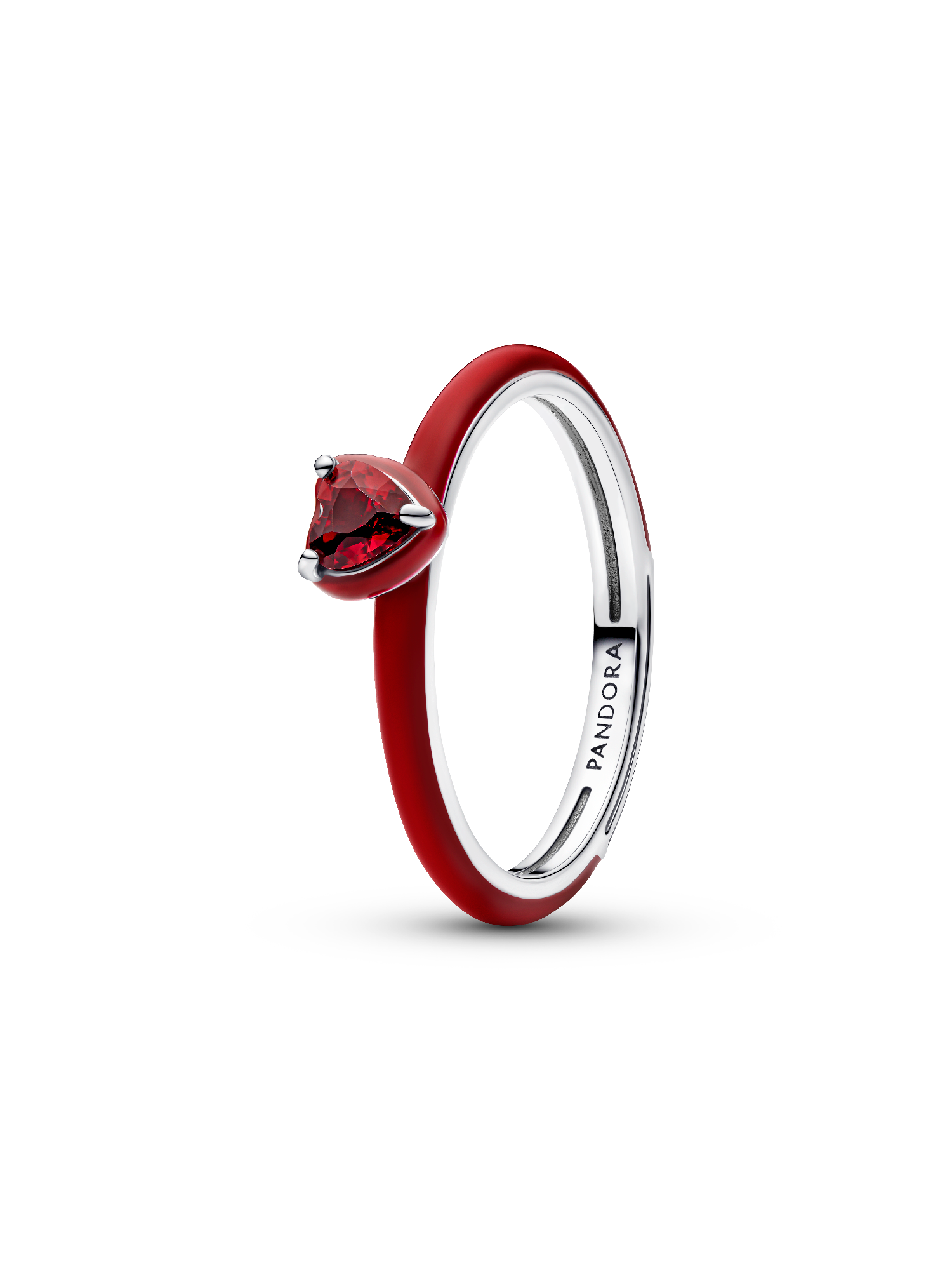Red Chakra Heart Ring