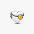 Engravable November Crystal Birthstone Heart Charm Engravable November Crystal Birthstone Heart Charm