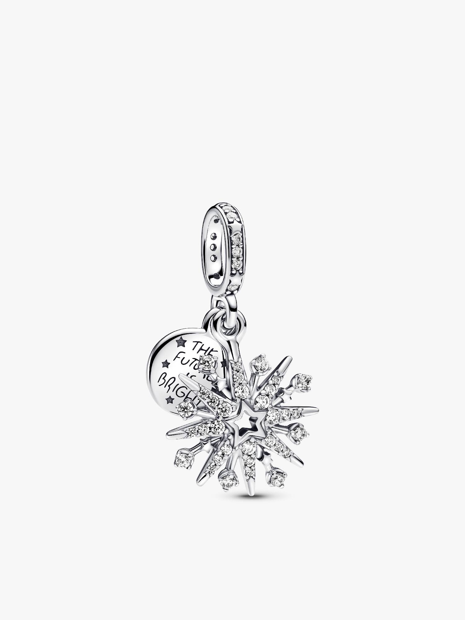 Sparkling Firework Double Dangle Charm