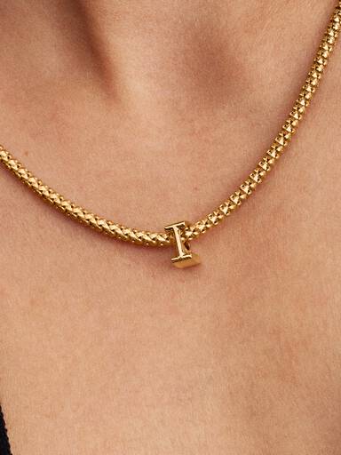 Letter I Alphabet Mini Charm