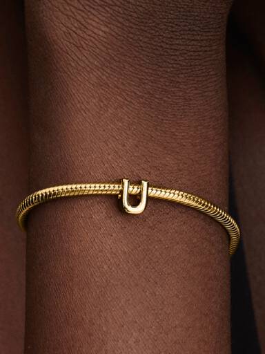 Letter U Alphabet Mini Charm