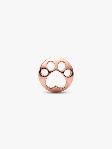 Openwork Paw Print Charm