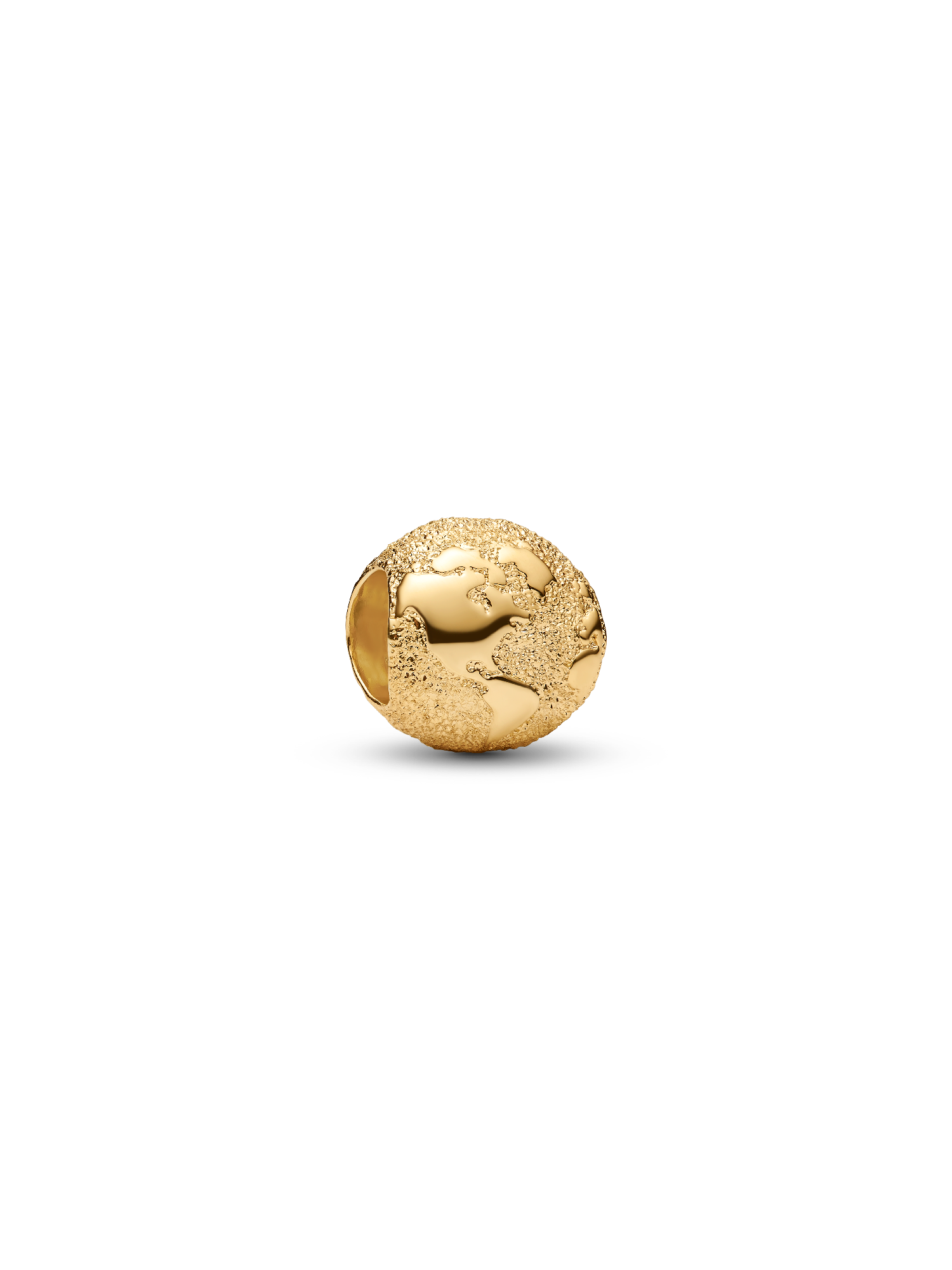 Textured Globe Mini Charm