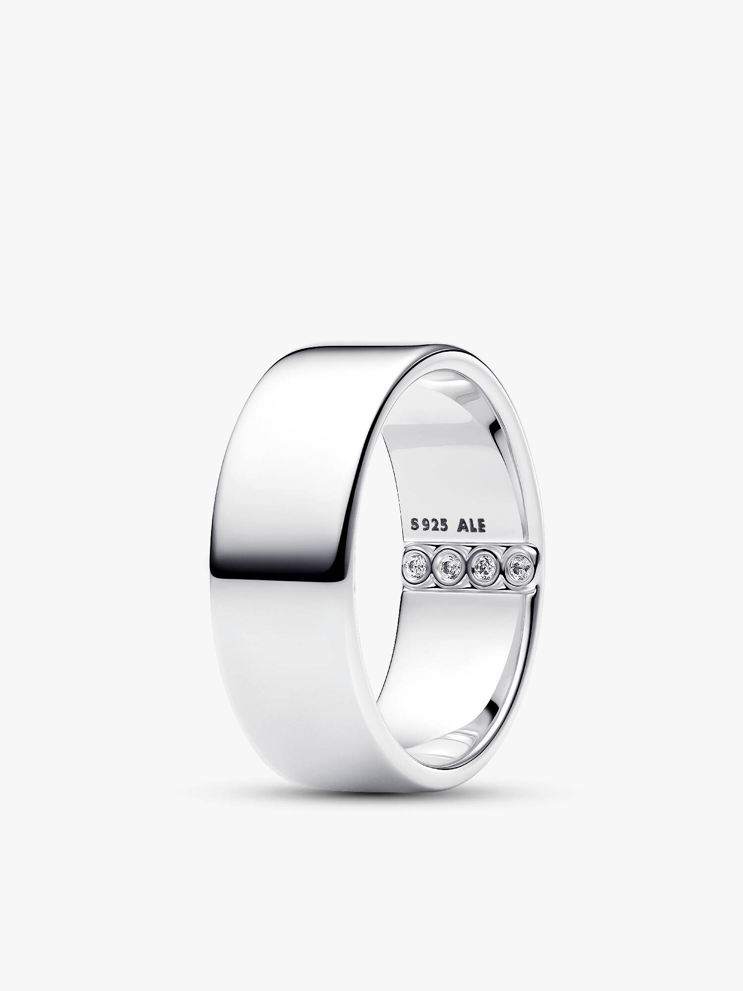 Engravable Wide Band Ring